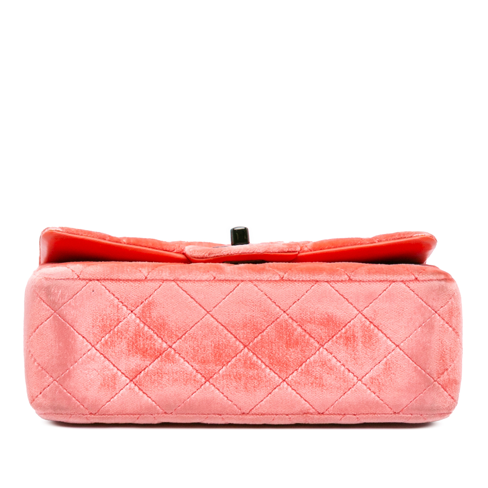 Pre-Loved Chanel Mini Rectangular Classic Velvet Single Flap - Picture 3 of 12